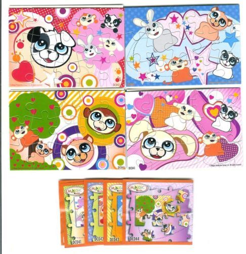 Komplettsatz puzzle tiere - komplettsatz,